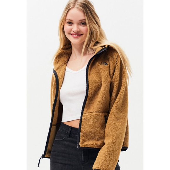 North Face Dunraven Sherpa Jacket - British Khaki - Picture 2 of 12